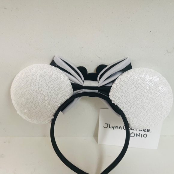 NEW Disney Ears Jack Skellington, Nightmare Minnie Mouse ears! Mickey Ears - Picture 2 of 3